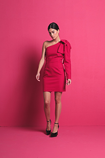 Elegantna haljina na jedno rame  Tiffany Production