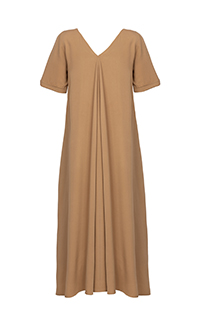 Oversize haljina kratkih rukava sa V izrezom Tiffany Production