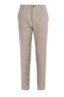 Muške lanene pantalone slim kroja Tiffany Production