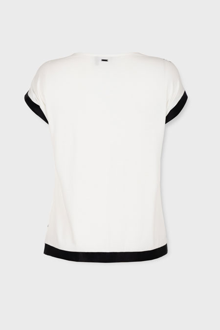 Elegantna majica sa cvetnim dezenom Tiffany Production