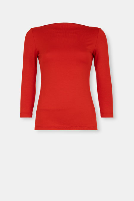 Majica od viskoze sa 3/4 rukavima Tiffany Production