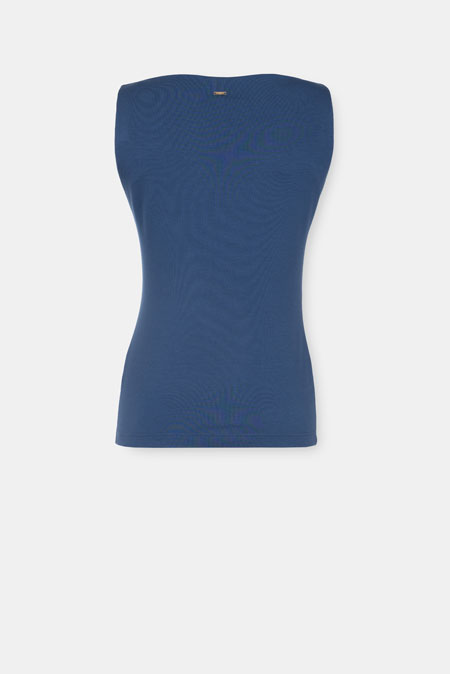 Majica bez rukava od viskoze Tiffany Production