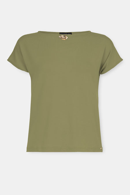 Viskozna majica opuštenog kroja Tiffany Production