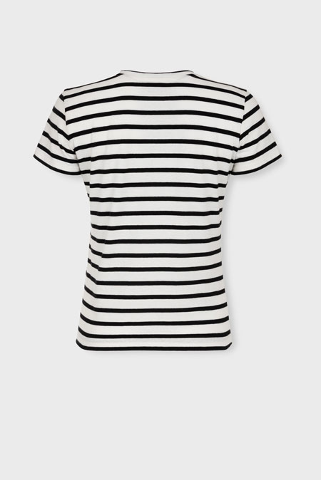 Pamučna majica sa prugama – klasičan kroj Tiffany Production