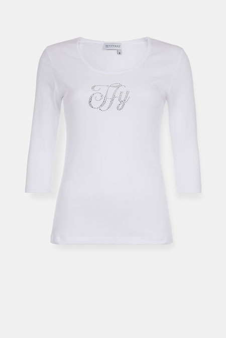 Bazna ženska majica 3/4 rukava od 100% pamuka Tiffany Production