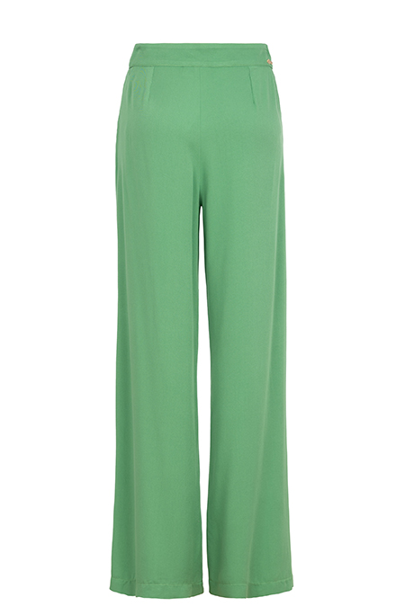 Viskozne pantalone širokih nogavica Tiffany Production
