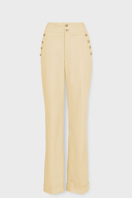 Elegantne pantalone širokog kroja Tiffany Production