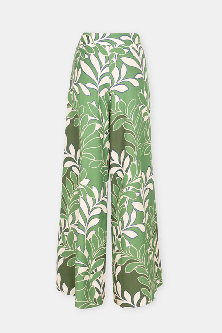 Palazzo pantalone sa floralnim dezenom Tiffany Production