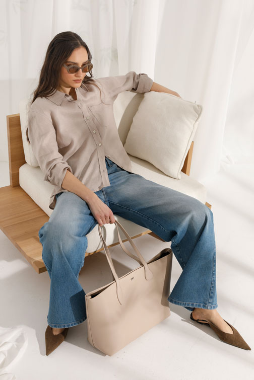 Farmerke širokih nogavica Tiffany Production