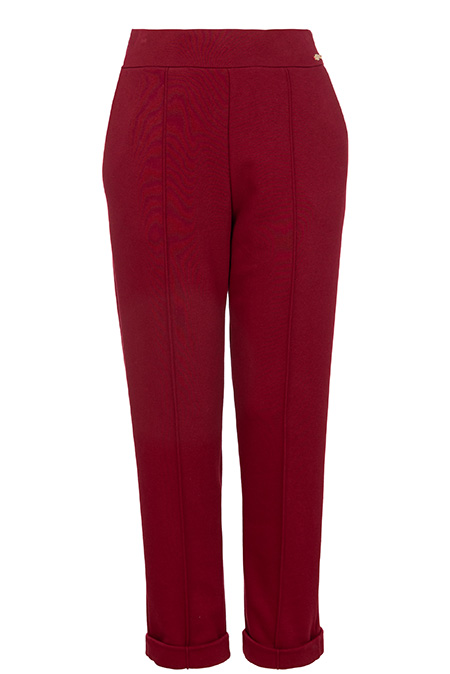 Ženska trenerka ravnog kroja sa elastičnim strukom Tiffany Production