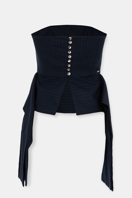 Elegantni top sa lame prugama Tiffany Production