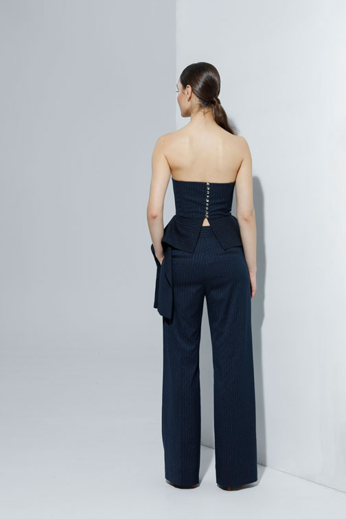 Elegantni top sa lame prugama Tiffany Production