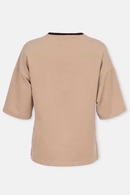 Oversize duks kratkih rukava Tiffany Production