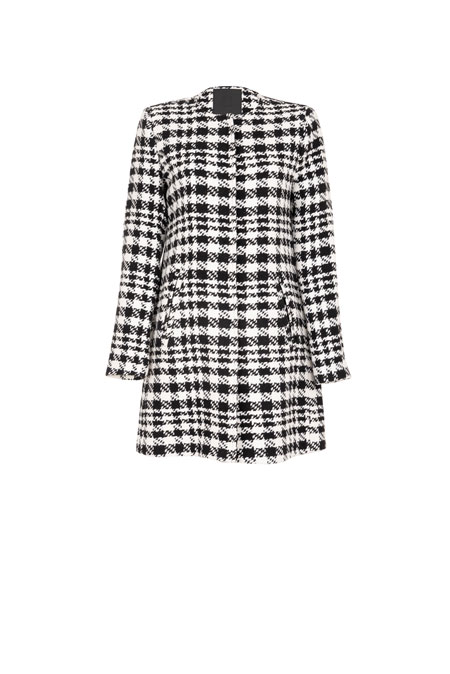 Ženski kaput sa džepovima i metalnim dugmićima Tiffany Production