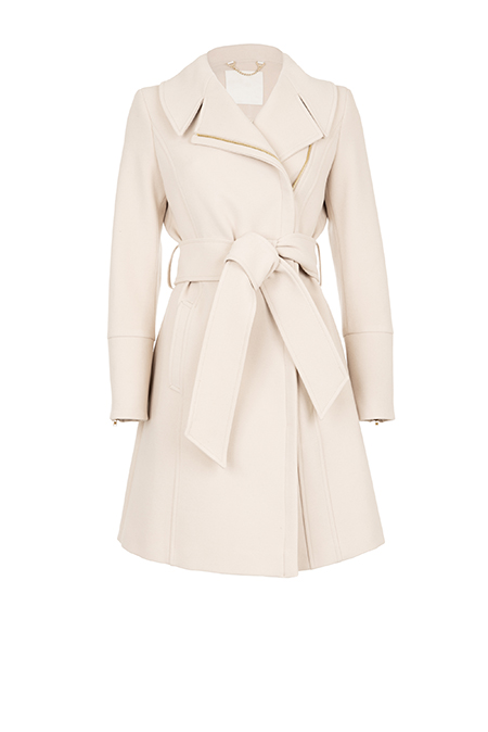 Ženski kaput na preklop sa rajsferšlus kopčanjem Tiffany Production