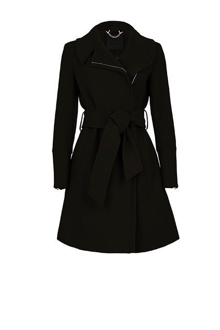 Tiffany Production Ženski kaput na preklop sa rajsferšlus kopčanjem