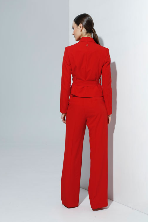 Sako sa pojasom na vezivanje Tiffany Production