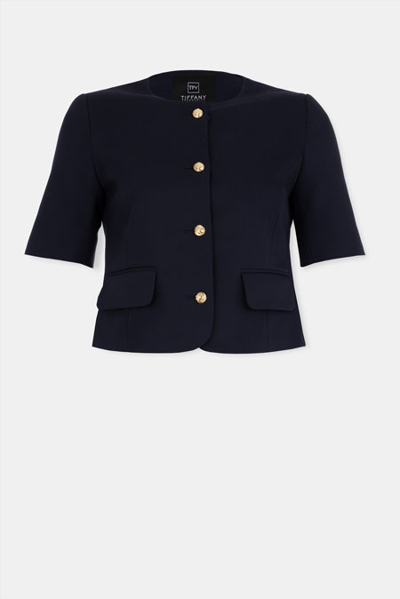Elegantni sako kratkih rukava Tiffany Production