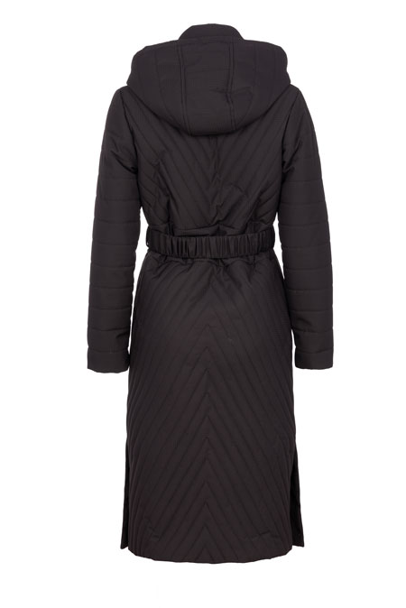 Prošivena jakna sa kapuljačom i kaišem Tiffany Production