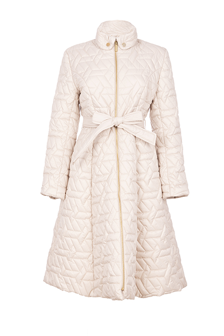 Elegantna prošivena jakna sa pojasom Tiffany Production