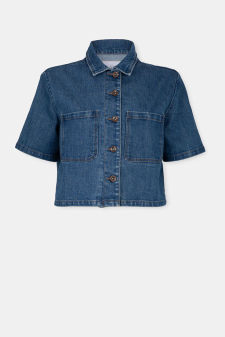 Teksas jakna kratkih rukava Tiffany Production