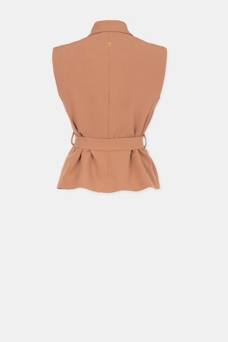 Elegantni prsluk sa pojasom Tiffany Production