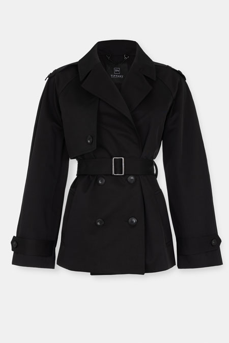 Tiffany Production Kratki ženski mantil