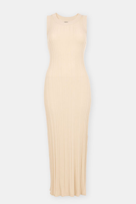 Duga pletena haljina bez rukava Tiffany Production