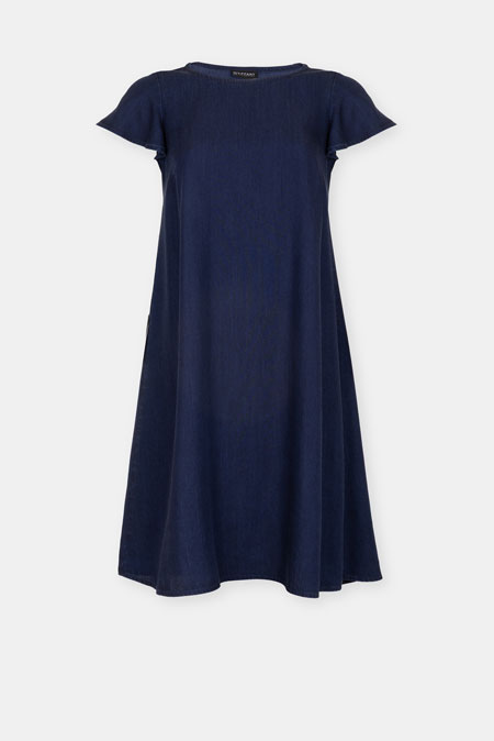 Tiffany Production Haljina od tencela sa kratkim rukavima