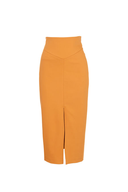 Midi suknja sa prednjim šlicem Tiffany Production