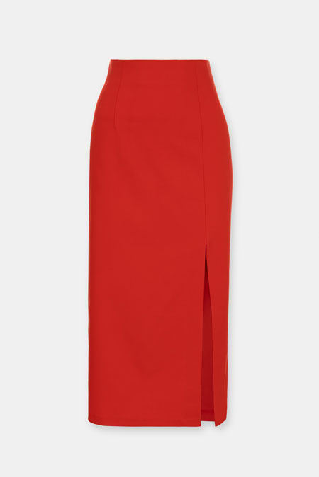 Tiffany Production Pencil suknja sa šlicem