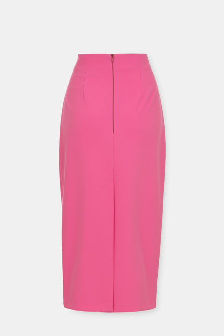 Suknja ravnog kroja sa visokim strukom Tiffany Production