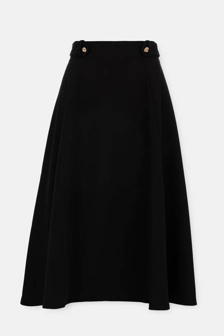 Suknja sa detaljima u struku Tiffany Production