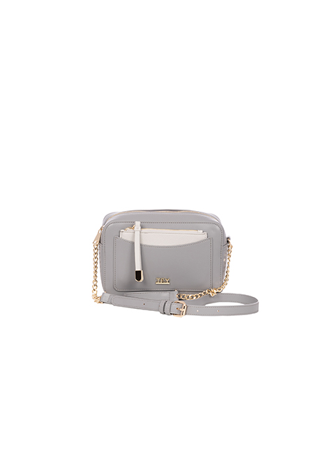 Ženska crossbody torba sa lancem i prednjim džepom Tiffany Production