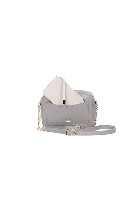Ženska crossbody torba sa lancem i prednjim džepom Tiffany Production