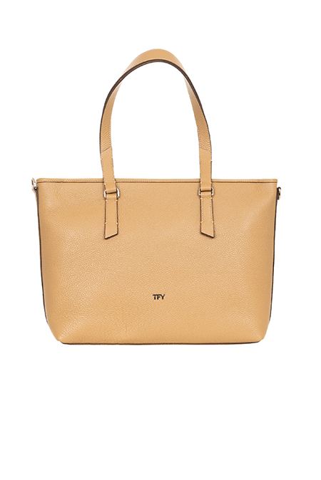 Tiffany Production Velika ženska kožna torba sa ručkama i kaišem