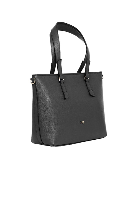 Velika ženska kožna torba sa ručkama i kaišem Tiffany Production