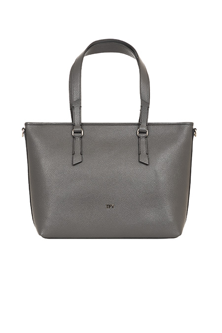 Velika ženska kožna torba sa ručkama i kaišem Tiffany Production