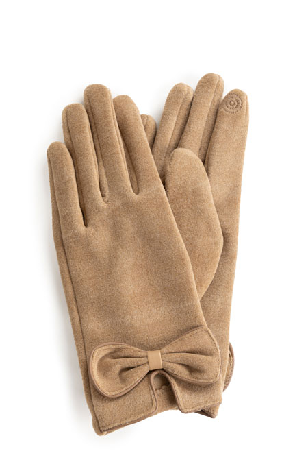 Ženske zimske rukavice sa ukrasnom mašnom Tiffany Production