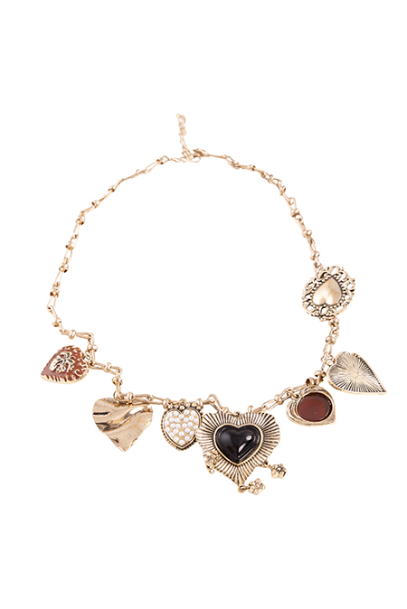 Podesiva ogrlica sa kontrastnim privescima Tiffany Production