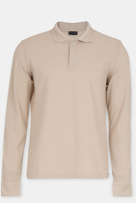 Pamučna polo majica dugih rukava Tiffany Production