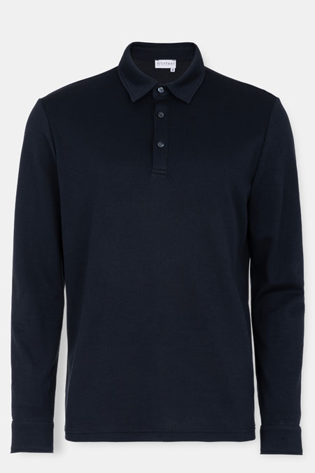 Tiffany Production Teget polo majica dugih rukava