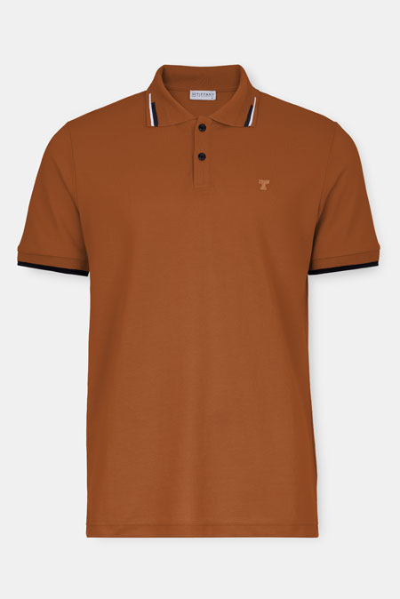 Tiffany Production Polo majica sa diskretnim detaljima