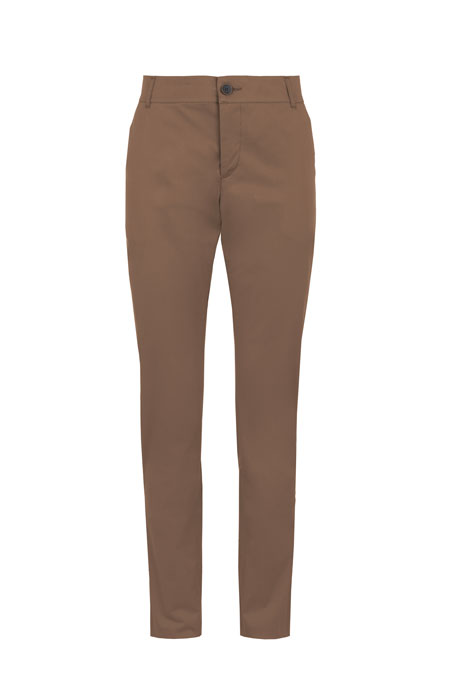 Muške jednobojne pantalone od pamuka i elastina Tiffany Production