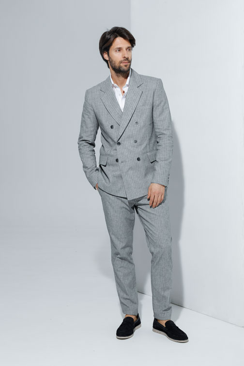 Tiffany Production Lagane letnje pantalone sa lanom