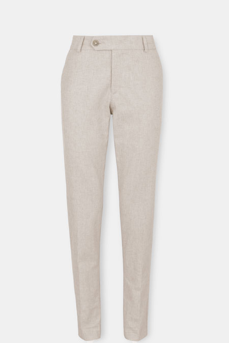 Pantalone klasičnog kroja sa lanom Tiffany Production