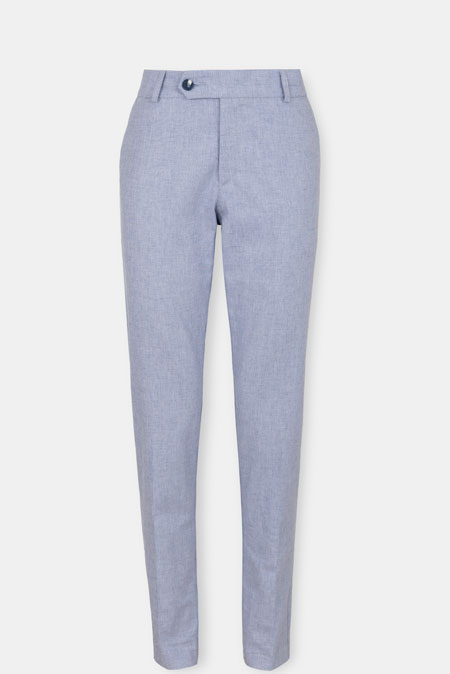 Tiffany Production Pantalone klasičnog kroja sa lanom