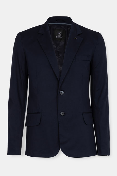 Tiffany Production Pamučni sako klasičnog kroja