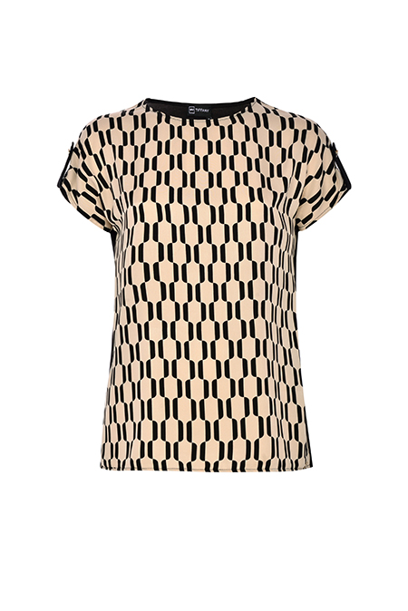 Tiffany Production Dezen viskozna majica bez rukava. 