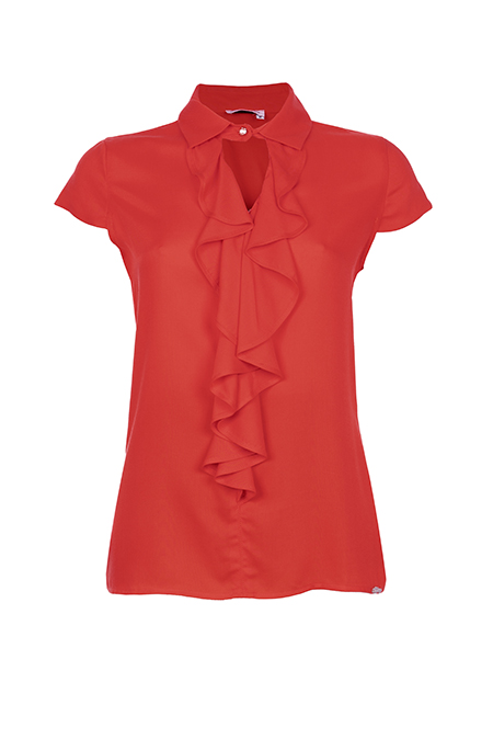 Tiffany Production Bluza sa ukrasnim karnerima